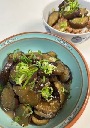 簡単つくだ煮風お茄子の味噌炒め-レシピのメイン写真