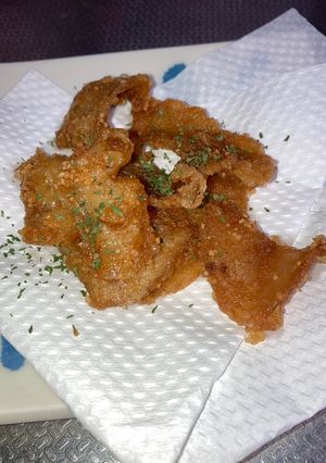 鶏皮のフライドチキン風カリカリ揚げ🐓-レシピのメイン写真
