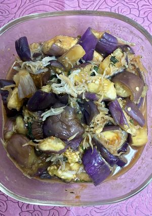 ナスとしらすと大葉の甘味噌和え レンチンのみ-レシピのメイン写真