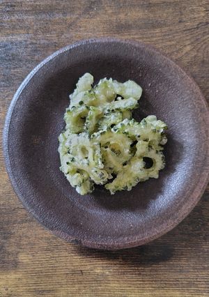 ゴーヤのかき揚げ-レシピのメイン写真