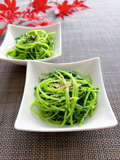 簡単・節約!豆苗の旨塩炒め-レシピのメイン写真