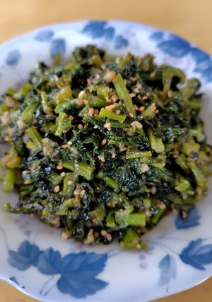 だいこんの葉っぱがメイン〜肉みそ炒め〜-レシピのメイン写真
