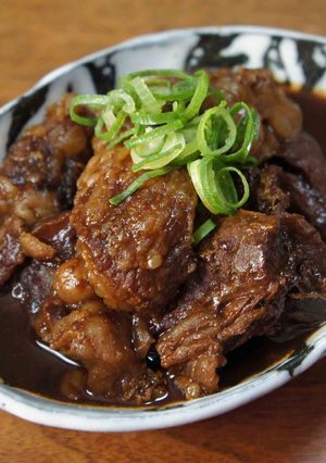 牛すじの赤みそ炊き-レシピのメイン写真