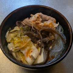 รูปของ 自家製白菜漬けの酸菜白肉鍋