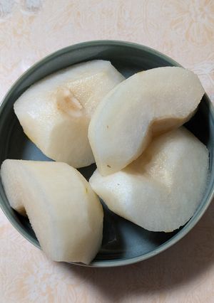 簡単★梨やりんごの綺麗な切り方と皮の剥き方-レシピのメイン写真