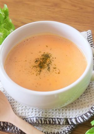 にんじんと玉ねぎの冷たいポタージュ-レシピのメイン写真