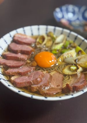 絶品鴨ネギそば-レシピのメイン写真