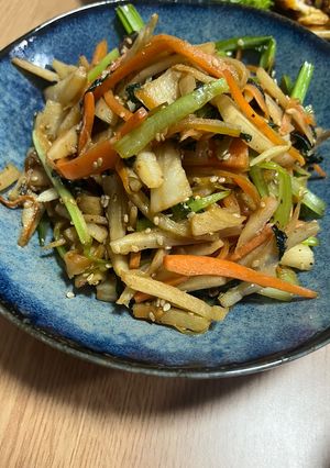 クズ野菜で冷え性改善　炒めもの-レシピのメイン写真
