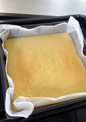 GI値42！超簡単！スフレチーズケーキ！-レシピのメイン写真