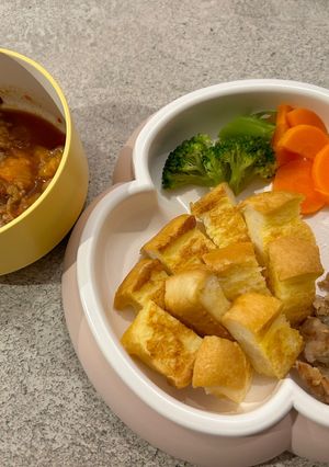 冷凍保存作り置き◎幼児食フレンチトースト-レシピのメイン写真