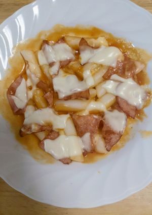 トッポギのチーズ乗せ-レシピのメイン写真