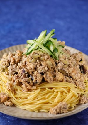 厚揚げでかさ増し！レンジでジャージャ麺風-レシピのメイン写真