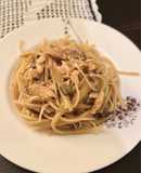 鮭のクリームパスタ＜レンジで簡単＞