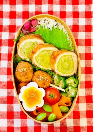 簡単☆キャベツの肉巻き弁当☆-レシピのメイン写真