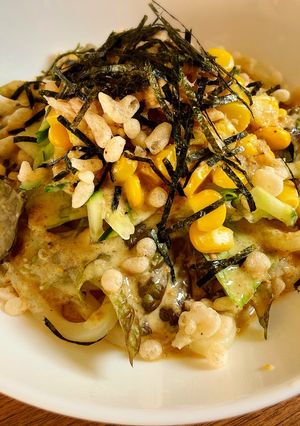 我が家のサラダうどん-レシピのメイン写真