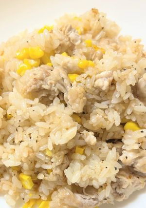 豚肉とコーンの炒めごはん-レシピのメイン写真