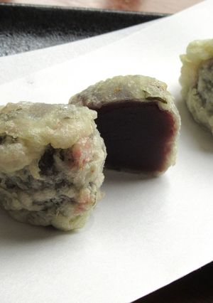 【 揚げ饅頭 桜風味 〗-レシピのメイン写真