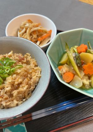 炊飯器ひとつで和定食！-レシピのメイン写真