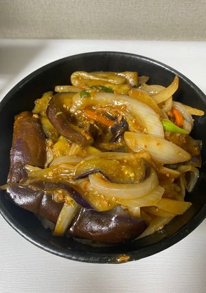麻婆茄子丼-レシピのメイン写真