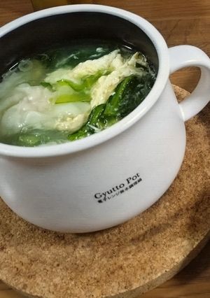 作ってみた☆話題のポットでスープ-レシピのメイン写真