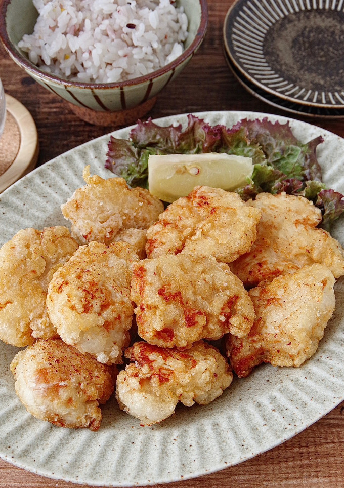 ☆簡単☆鶏ささみの旨塩レモン唐揚げ-レシピのメイン写真