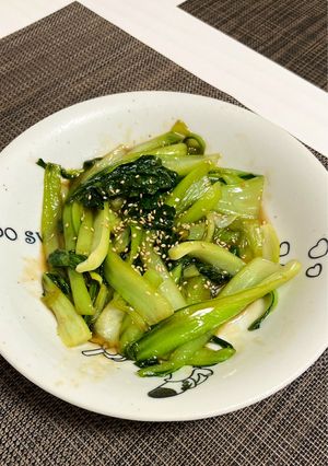 【超簡単】チンゲンサイの中華炒め-レシピのメイン写真