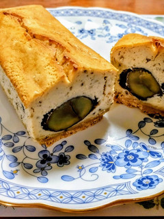 新感覚!?栗パウンド・チーズケーキ-レシピのメイン写真