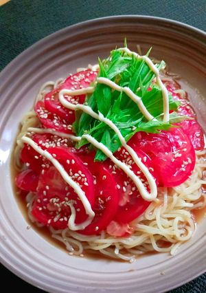 トマト冷やし中華-レシピのメイン写真