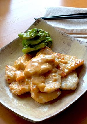 ＊鶏胸肉のにんにく味噌マヨネーズ＊-レシピのメイン写真