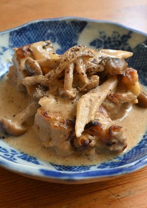 昆布出汁と甘酒のチキンくりーむ煮-レシピのメイン写真