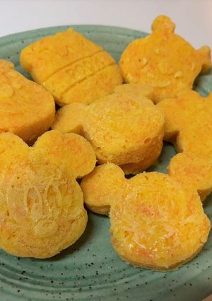 ホットケーキミックス　にんじん蒸しパン-レシピのメイン写真