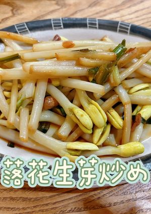 （10分できる)落花生芽炒め-レシピのメイン写真