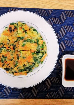 栄養士の卵考案☆野菜チーズチヂミ-レシピのメイン写真