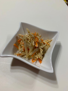 鶏ごぼうのごまマヨサラダ-レシピのメイン写真