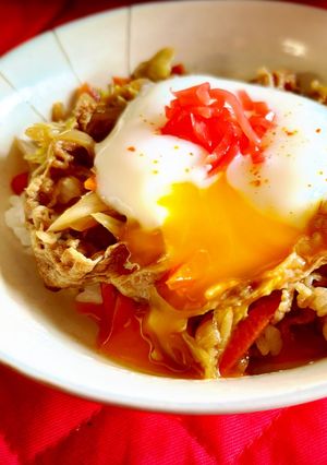吉野家の牛丼リメイク-レシピのメイン写真