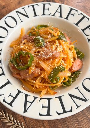 背徳のダブルチーズナポリタン-レシピのメイン写真