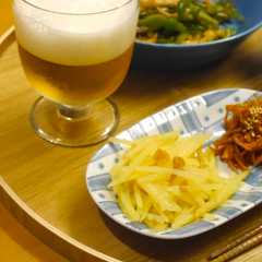 รูปของ しゃっきりポテトの梅だれ和え