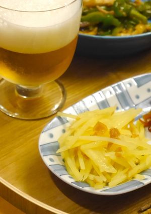 しゃっきりポテトの梅だれ和え-レシピのメイン写真