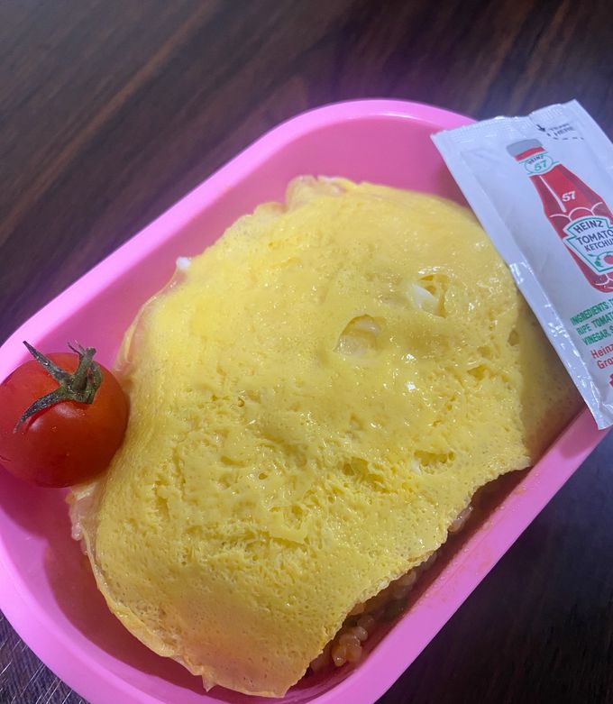 初心者簡単☆オムライスランチ・お弁当-レシピのメイン写真
