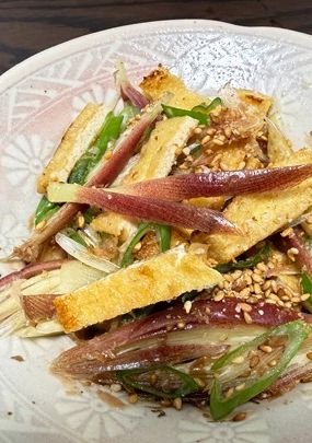 簡単：油揚げとみょうがの和えたん-レシピのメイン写真