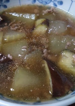 挽き肉茄子冬瓜煮-レシピのメイン写真