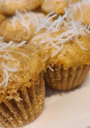 米粉でココナッツ×4蒸しパン-レシピのメイン写真