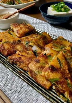 お好み焼き粉でもつくれる！チヂミ🌶️-レシピのメイン写真