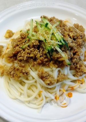 ジャージャーうどん　-レシピのメイン写真
