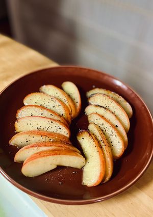 腸活&低糖質超簡単りんごソテー🍎-レシピのメイン写真