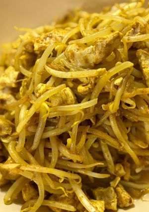 一人暮らし野菜ましましカレー焼きそば-レシピのメイン写真