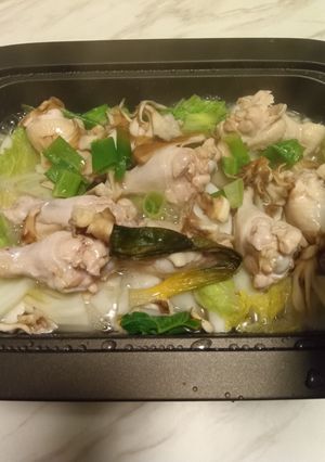 手羽元の水炊き-レシピのメイン写真