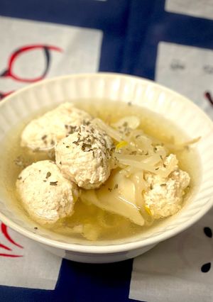 高タンパク豆腐と鶏ひき団子のスープ-レシピのメイン写真