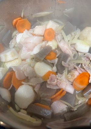 基本の豚汁　野菜たっぷり-レシピのメイン写真