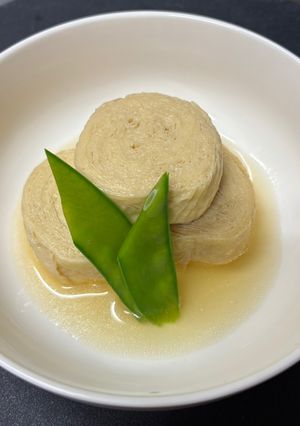 上品なお味のゆばの含め煮-レシピのメイン写真